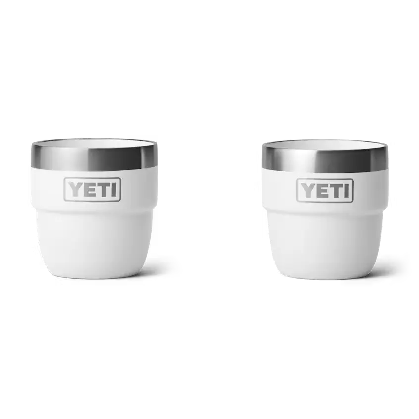 4oz STACKABLE CUPS (White)