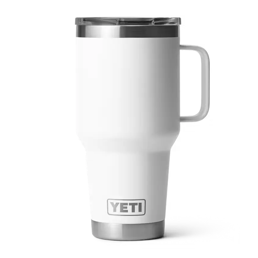 RAMBLER 30 OZ TRAVEL MUG WITH STRONGHOLD LID