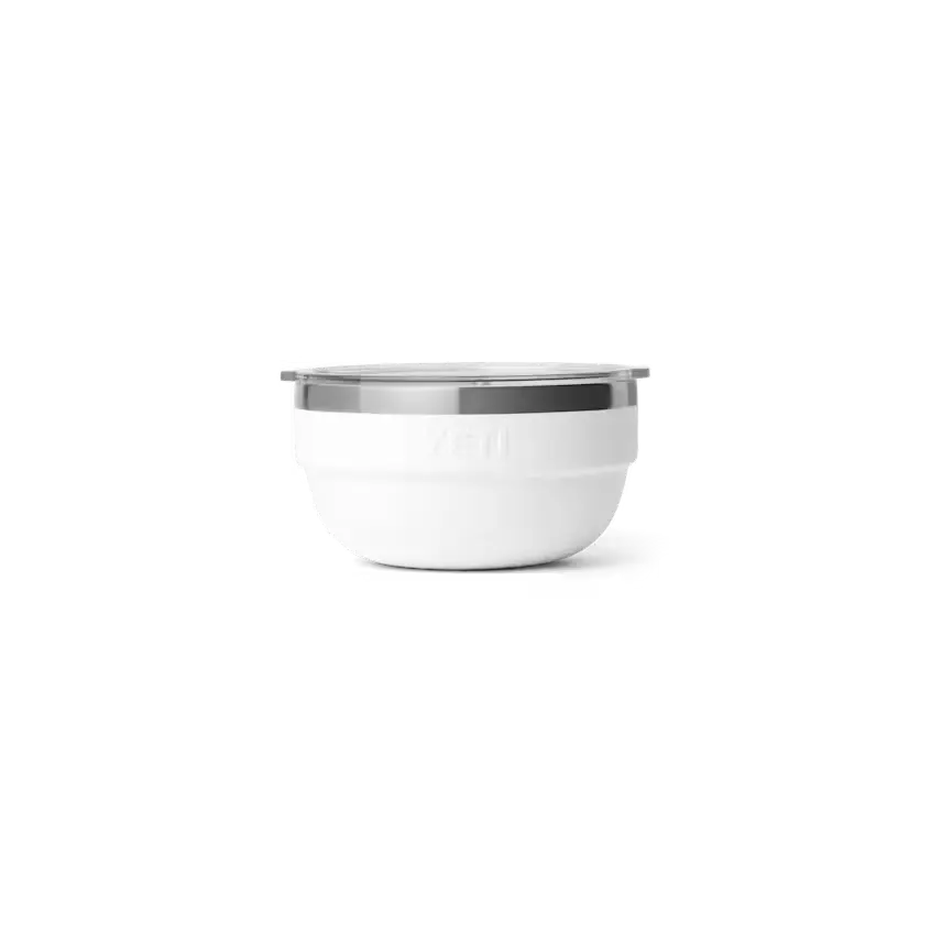 1qt INSULATED BOWL (White)