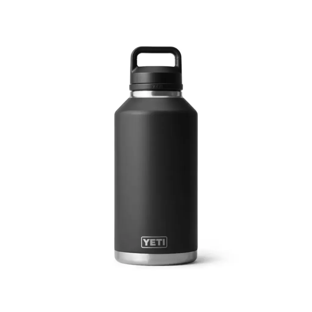 RAMBLER 64oz WATER BOTTLE WITH CHUG CAP (BLACK)
