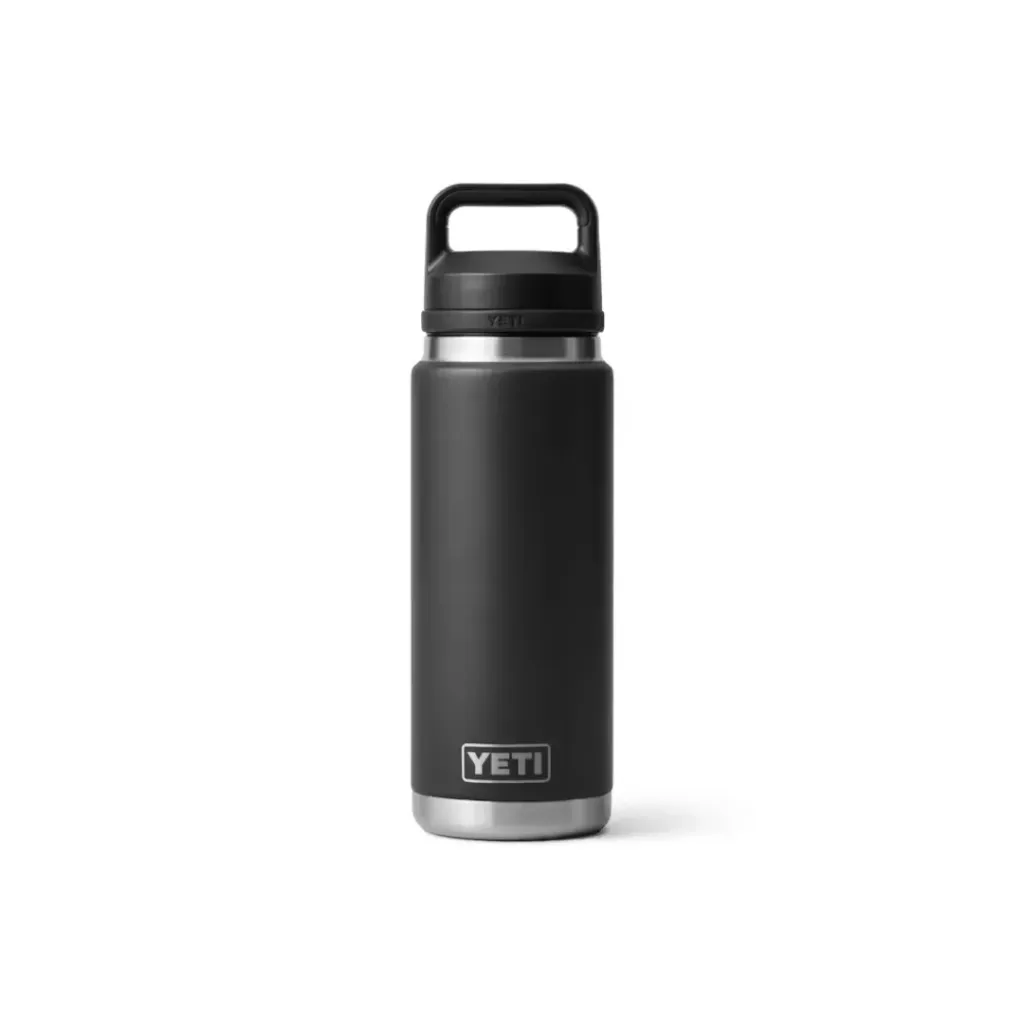 RAMBLER 26oz WATER BOTTLE WITH CHUG CAP (BLACK)