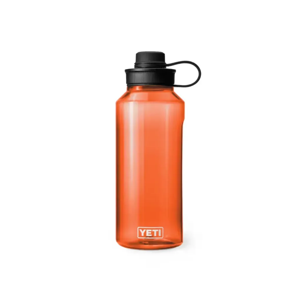 YONDER 1.5L / 50 OZ WATER BOTTLE WITH YONDER TETHER CAP (ORANGE)